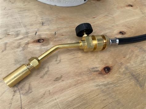 Mapp Propane Gas Tank Turbo Torch Hose Adapter Kit Brazing Soldering