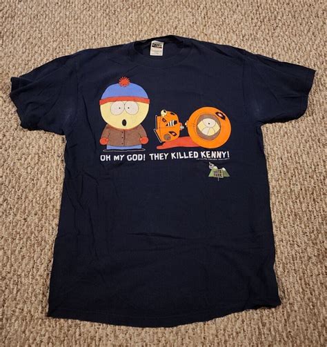 Vintage 1997 South Park Oh My God They Killed Kenny T Gem