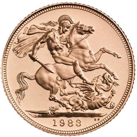 The Sovereign 1983 Proof The Royal Mint
