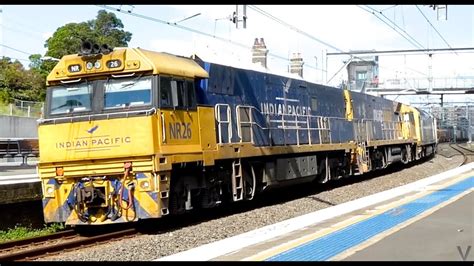 Australiatrains North Strathfield Diesel Locomotives In Action