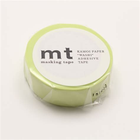 Masking Tape Pastel Lime • Uni • Masking Tape • Modernes • Japanwelt