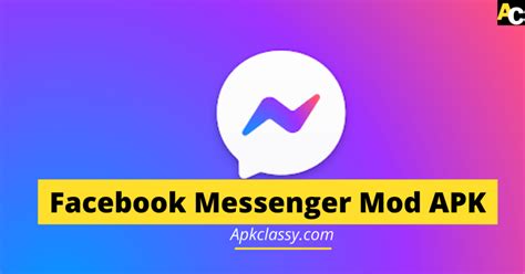 Facebook Messenger Mod Apk With Unlimited Features