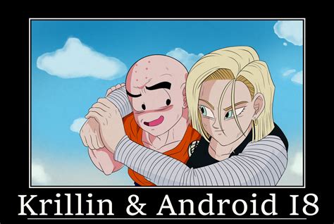 Krillin And 18 By Thelittleartistinyou On Deviantart
