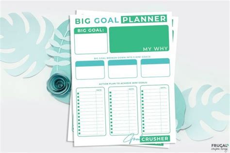 Calendars And Planners Vision Board And Goal Setting Weekly Monthly