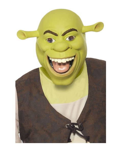 Original Shrek Latex Mask As A Licensed Shrek Memorabilia Karneval