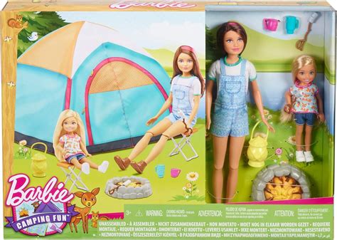 Barbie Camping Fun Tent Skipper Doll And Accessories Fun Guest
