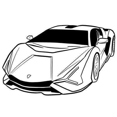 How To Draw Lamborghini Sián Sketchok Easy Drawing Guides