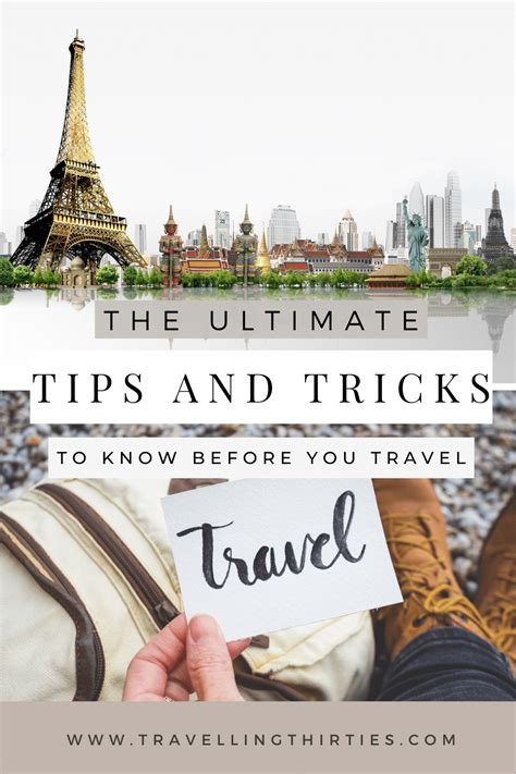The Ultimate Travel Tips And Tricks Travel Tips International Travel