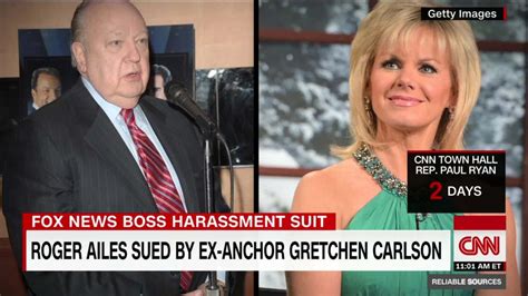 Gretchen Carlson Fox News Boss Roger Ailes Fired Me For Hot Sex Picture