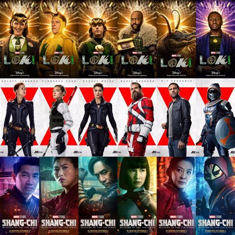 Mcu Phase 4 Character Posters Supremacy Fandom