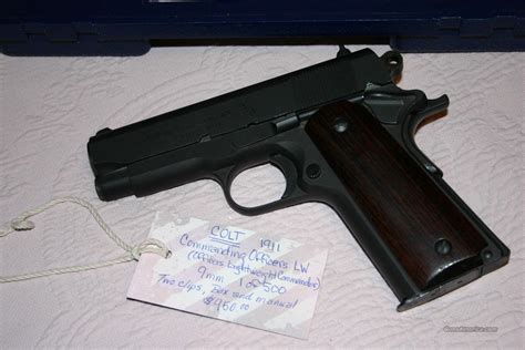 Colt Commanding Officer Lw 9mm 1of For Sale At