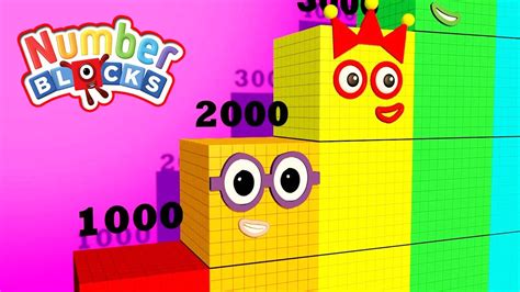 Looking For Numberblocks Step Squad 1000 To 5000 Standing Tall