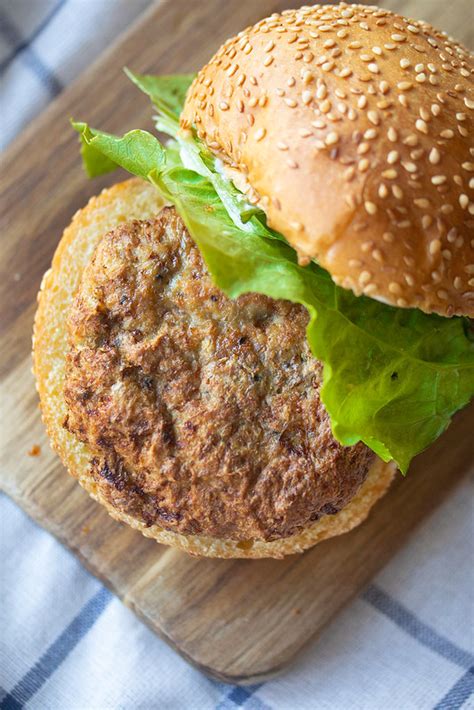 Air Fryer Turkey Burgers Basic Recipe And Variations Crumb A Food Blog