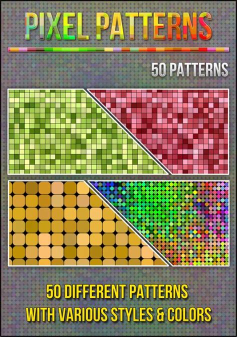 Pixels Patterns By Adicepa Pixels And Dots Patterns Content1 Pat File