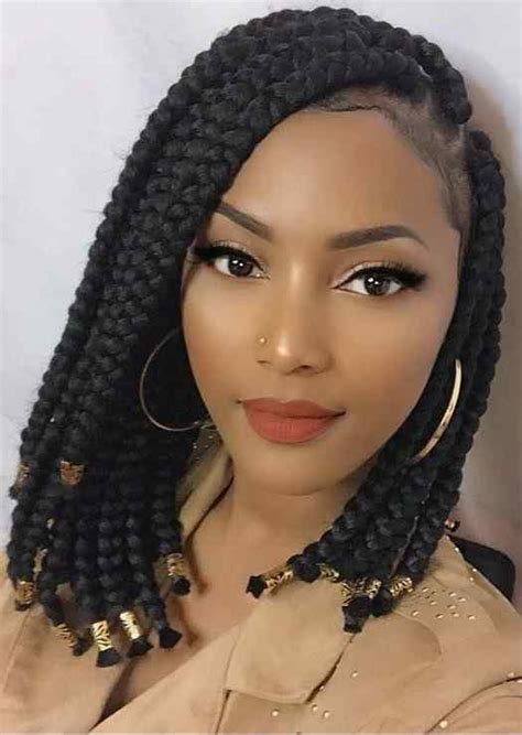 Braiding combinations make the fashion of the new season. Stunning Black Girls Hairstyles Ideas in 2019 - 2020 - Braid Haircuts