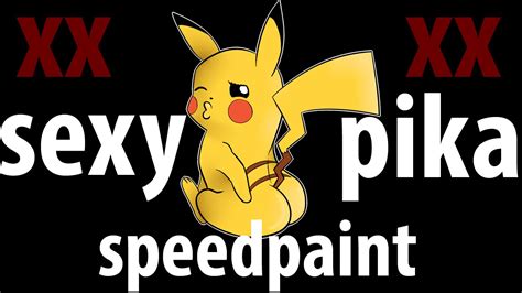 Speedpaint Sexy Pikachu Youtube