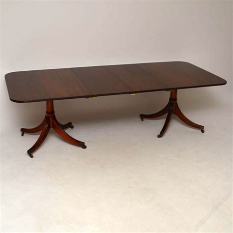 Large Antique Mahogany Extending Dining Table Antiques Atlas
