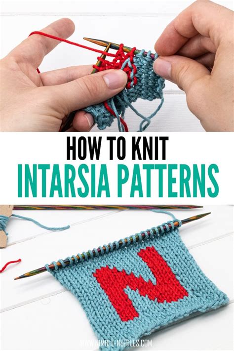 Intarsia knitting for beginners [Video + tips & tricks]