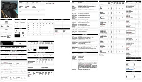 Detailed Oc Character Template