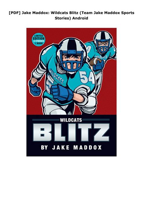 [PDF] Jake Maddox: Wildcats Blitz (Team Jake Maddox Sports Stories) Android