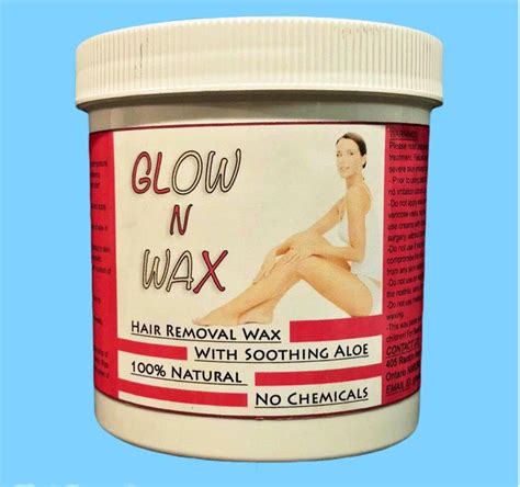 Sugar Wax Hair Removal 100 Natural Paste 10 Strips And 1 Etsy