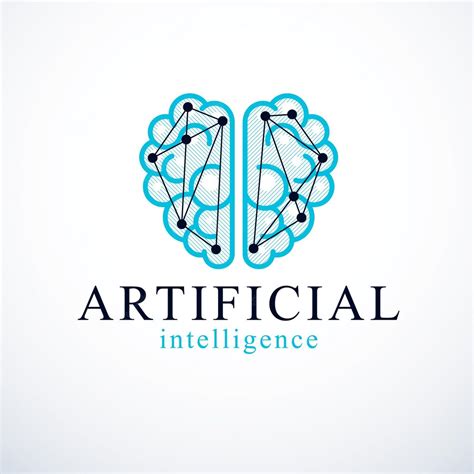 Premium Vector Artificial Intelligence Concept Vector Logo Design