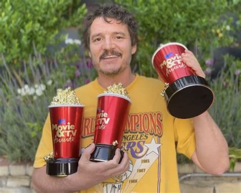 Pedro Pascal Wins Best Hero Best Duo Best Show At 2023 Mtv Awards🍿