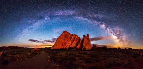 Stargazing Is Out Of This World At Arches National Park In Utah Photo