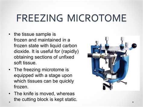 Microtomy And Microtomes Ppt