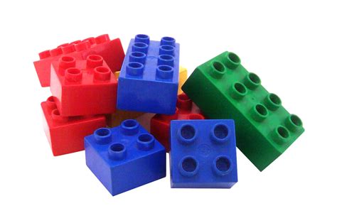 Lego Brick Blue Red Green Png Transparent Background Free Download