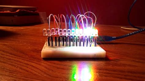 Led Project Using Arduino Uno R3 Youtube
