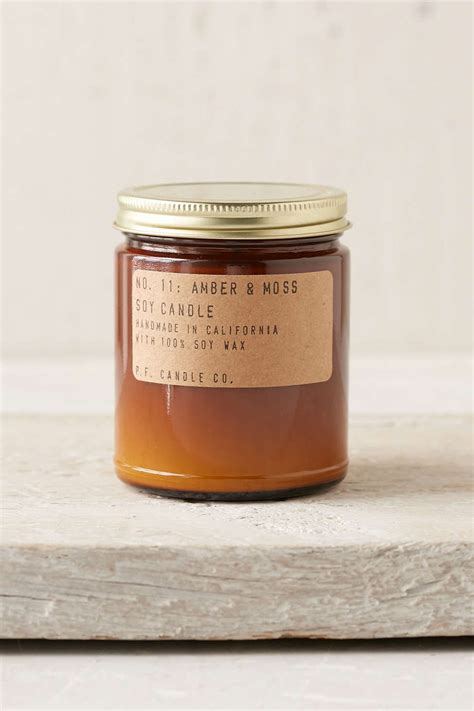 Pf Candle Co Amber Jar Soy Candle Urban Outfitters Soy Candles