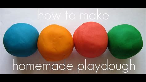 How To Make Play Doh In Home Youtube