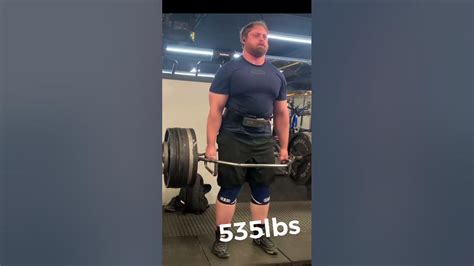 625lbs Deadlift Progression Heavy Powerlifting Training Strongman