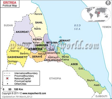 Conflict between ethiopia and eritrea global issues. Eritrea Map | Maps | Pinterest | East africa and Africa
