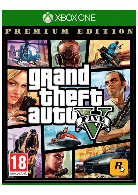 Grand Theft Auto V Gta 5 Premium Edition On Xbox One Simplygames