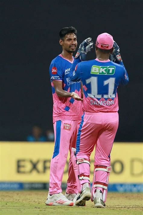 This will be mustafizur's first appearance in ipl since 2018. Mustafizur Rahman of Rajasthan Royals celebrates after ...