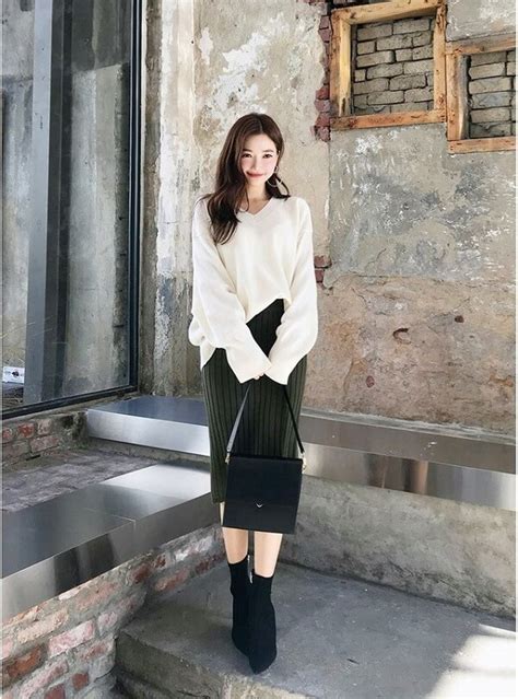 Top 12 Cách Phối đồ Với Chân Váy Len Dài Mùa đông đẹp Nhất Sakurafashionvn