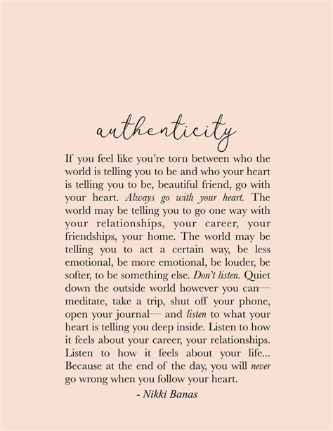 authenticity 8 5” x 11” print nikki banas positive quotes how are you feeling