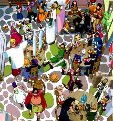 This is one of the interesting anime coloring pictures, that features pikachu the most loved anime characters of all time. Party at Fairy Tail