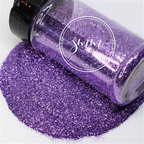 Violet Basic Metallic Ultra Fine Glitter Sparkly Memaw Llc