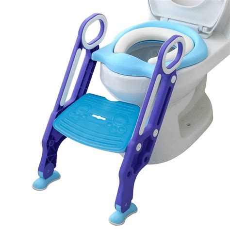 Lelinta Potty Training Seat For Toilet Padded Soft Cushion Handles