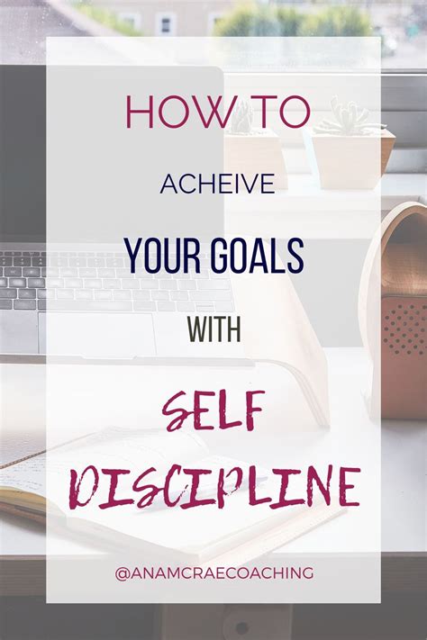 How To Achieve Goals With Self Discipline