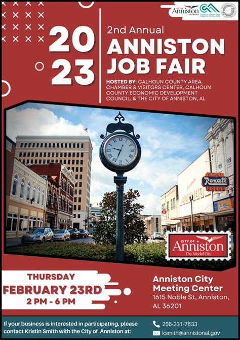 2nd Annual Anniston Job Fair The City Of Anniston