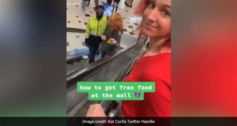 Viral This Tiktok Video Of A Woman Snatching Food From People In A