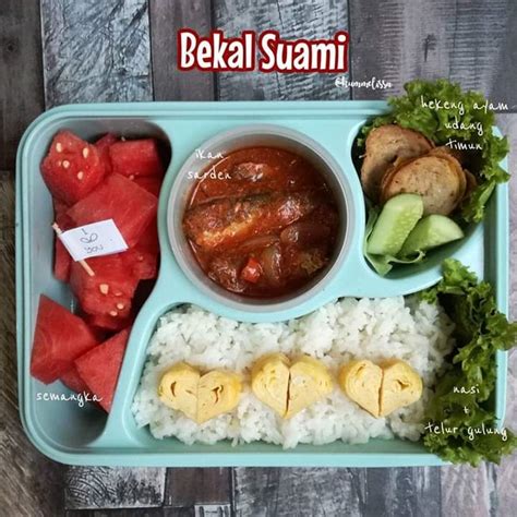 Supaya tak kehabisan ide, yuk intip menu bekal enak dan mudah dibuat. IDEA MENU BEKAL UNTUK SUAMI KE TEMPAT KERJA