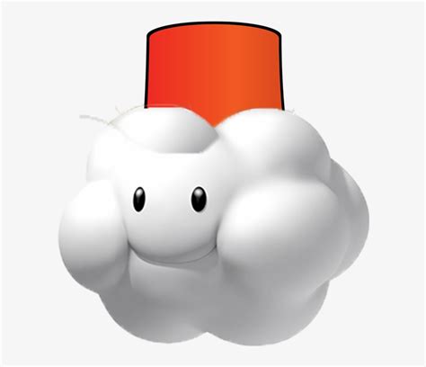 Snow Cloud Mario Kart Arcade Thunder Cloud Transparent Png 636x657