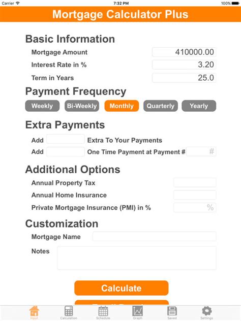 With just a single click, calculate the interest, ancillary and with the mortgage calculator, you can easily and quickly find out whether you can afford your dream property. Mortgage Calculator Plus screenshot