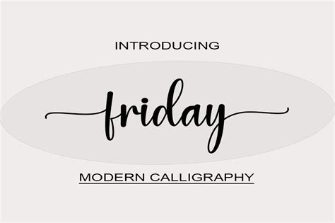 Friday Font Free Fonts