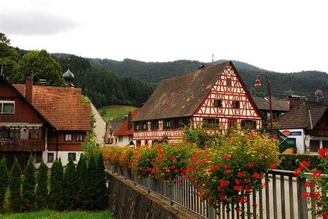 Town Within The Black Forest Black Forest Germany Black Forest